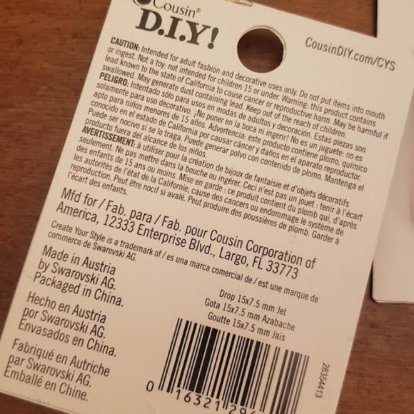 20 Swarovski Gems BEADS - Great for craft making - Picture 9 of 9